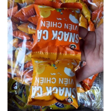 Snack cá viên chiên 50 gói - Giá chỉ 50.000đ, giảm 10.000, giòn tan, thơm ngon 2
