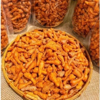 Snack Đùi Gà Phô Mai Giòn Rụm Cay Nhẹ 500g - Giá 40.000đ, Vị Ghiền Tuổi Thơ - NGANUSHOP