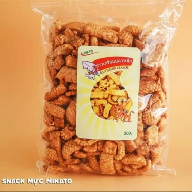 Snack Mực Mikato 200gr Ngon Đậm Đà - Giá chỉ 41.500đ, giảm mạnh so với 52.290đ