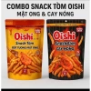 Snack Oishi 5 gói Tôm Cay Nồng, Xốt Mật Ong, Đậu Xanh Nước Dừa 65g 40.000đ 2