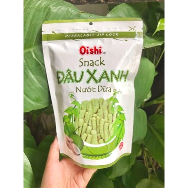 Snack Oishi Bim Bim Túi Zip 65g - Giòn Tan, Giá Gốc 21.600, Giảm còn 18.000 5