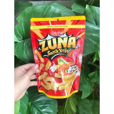 Snack Oishi Bim Bim Túi Zip 65g - Giòn Tan, Giá Gốc 21.600, Giảm còn 18.000 9