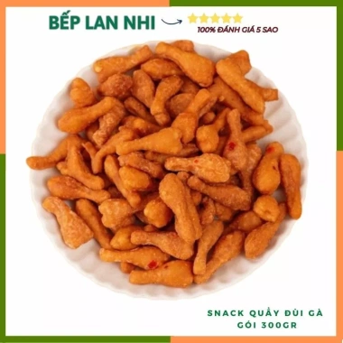 Snack quẩy đùi gà phô mai giòn rụm 300gr - Giá 45.000đ, thơm ngon, ăn liền tay