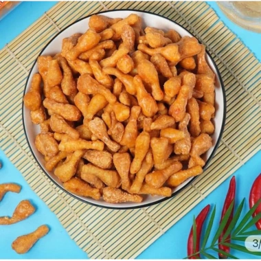 Snack quẩy đùi gà phô mai giòn rụm 300gr - Giá 45.000đ, thơm ngon, ăn liền tay 4 Snack quẩy đùi gà phô mai giòn rụm 300gr - Giá 45.000đ, thơm ngon, ăn liền tay 4