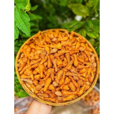 Snack quẩy đùi gà phô mai giòn rụm 300gr - Giá 45.000đ, thơm ngon, ăn liền tay