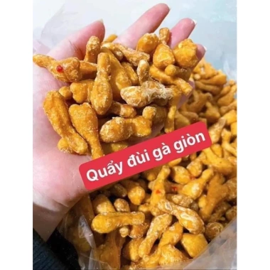 Snack quẩy đùi gà phô mai giòn rụm 300gr - Giá 45.000đ, thơm ngon, ăn liền tay 8 Snack quẩy đùi gà phô mai giòn rụm 300gr - Giá 45.000đ, thơm ngon, ăn liền tay 8