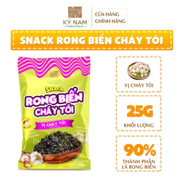 Snack Rong Biển Cháy Tỏi Kỳ Nam 10gr - Ăn Liền, Quà Tặng, Giá 70.000 VND Giảm Đặc Biệt Snack Rong Biển Cháy Tỏi Kỳ Nam 10gr - Ăn Liền, Quà Tặng, Giá 70.000 VND Giảm Đặc Biệt