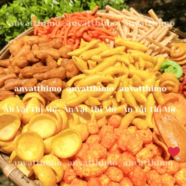 Snack Tá Lả Mix Vị Siêu Ngon, Siêu Giòn Bim Bim HOT - Đồ ăn vặt 40k 4