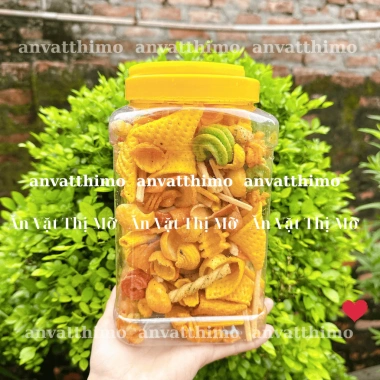 Snack Tá Lả Mix Vị Siêu Ngon, Siêu Giòn Bim Bim HOT - Đồ ăn vặt 40k 8