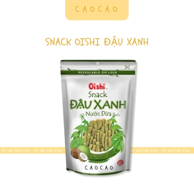 Snack tôm Bim Bim Oishi 3 gói 65g túi zip - Giá ưu đãi 34.790₫ Cào Cào Foods 3