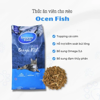 SNAPPY TOM 8kg Thức Ăn Hạt Khô Cho Mèo – Dinh Dưỡng Cao, Giá Ưu Đãi 683.302₫ 8
