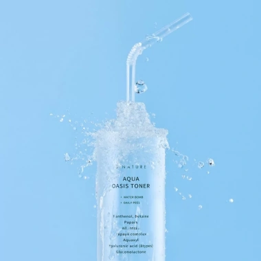 S.NATURE Aqua Oasis Toner 300ml + 210ml SET - Nước hoa hồng cấp ẩm dịu nhẹ, dùng hằng ngày, BoxPacking
