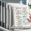 Sổ Bìa Còng Basic A5 B5 120 Trang - Tháo rời, kẻ ngang, kẻ caro, bullet journal tiện lợi