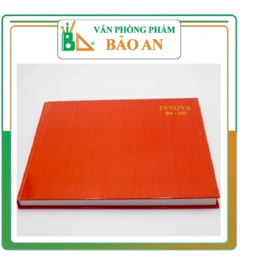 Sổ Bìa Cứng Innova B4 240 Trang Thừa Đầu (270x345mm) - Giấy cao cấp, Giá 85.000₫