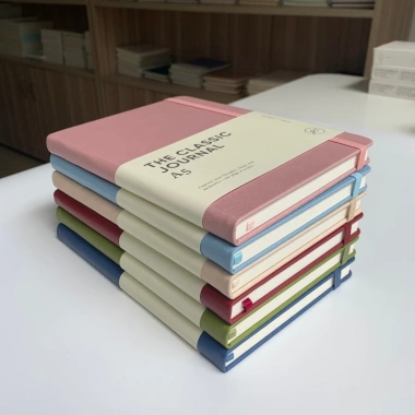 Sổ bìa da A5 giấy 120gsm Classic Journal JC Notebook - giảm còn 139.000 VNĐ 2