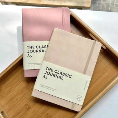 Sổ bìa da A5 giấy 120gsm Classic Journal JC Notebook - giảm còn 139.000 VNĐ 4