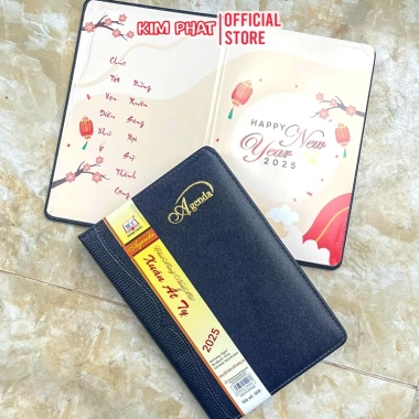 Sổ Bìa Da PU MC008 200 Trang Sổ Tay Ghi Chép và Lịch 2.026 - Giá ưu đãi 64.000 VND
