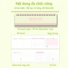 Sổ checkin lịch để bàn mini - Kế hoạch ngày tuần, tự giác học tập, giá chỉ 27.800đ 7