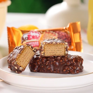 Sô Cô La Chải Bánh Quy Caramel Kem Sandwich Tough Wafer - Giá chỉ 142.254 VND