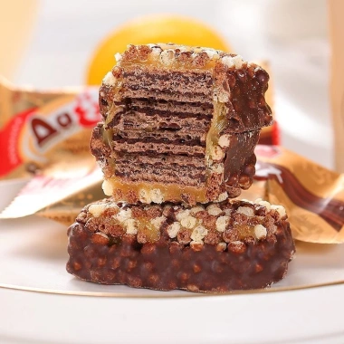 Sô Cô La Chải Bánh Quy Caramel Kem Sandwich Tough Wafer - Giá chỉ 142.254 VND