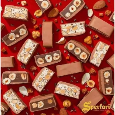 Sô-cô-la Tết Đen Trắng Nhân Nougat Sperlari 110g Đỏ Vàng Nhập khẩu Ý-185.000₫ 3