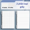 Sổ Còng 120 Trang A5/B5 Họa Tiết Mèo Chấm Bi - Vở Khuyết 10 Chấu Giấy Kẻ Ngang/Caro Giá 30.000 giảm 4