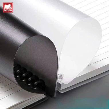Sổ Còng A5 B5 120 trang bìa trơn tối giản - Bullet Journal nhẹ, giấy chống lóa, tặng sticker DIY - Giá chỉ 15.000đ 7