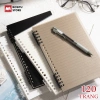 Sổ Còng A5 B5 120 trang bìa trơn tối giản - Bullet Journal nhẹ, giấy chống lóa, tặng sticker DIY - Giá chỉ 15.000đ 8