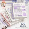 Sổ Còng A5 B5 8 Còng, Bìa Nhựa Mềm, Gáy Sắt Chắc, Giấy Kẻ Ngang/Caro 80gsm – 18.000đ