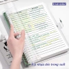 Sổ Còng A5 B5 8 Còng, Bìa Nhựa Mềm, Gáy Sắt Chắc, Giấy Kẻ Ngang/Caro 80gsm – 18.000đ 8