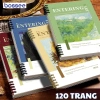 Sổ còng A5/B5 chống lóa 120 trang dày dặn, kẻ ngang/vuông - Giá chỉ 15.000đ