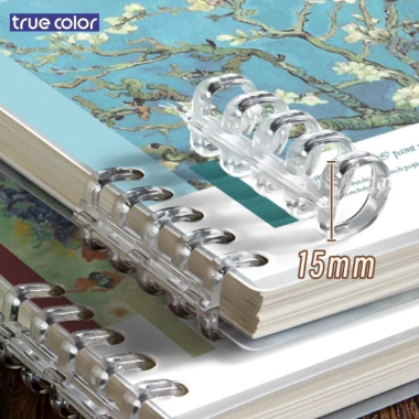 Sổ còng A5/B5 chống lóa 120 trang dày dặn, kẻ ngang/vuông - Giá chỉ 15.000đ 7