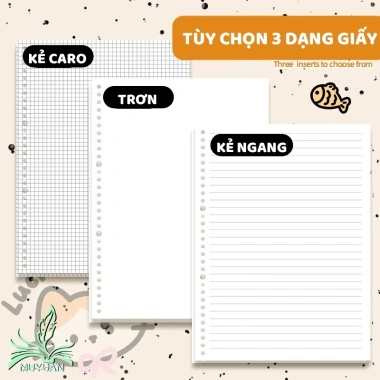 Sổ còng A5/B5 Kitty Puppy 120 trang 80gsm Không đau tay, thay giấy kẻ ngang, 29.000₫ 5 Sổ còng A5/B5 Kitty Puppy 120 trang 80gsm Không đau tay, thay giấy kẻ ngang, 29.000₫ 5
