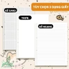 Sổ còng A5/B5 Kitty Puppy sổ ghi chép 120 trang giấy kẻ ngang 80gsm M.Y Khuyết còng không đau tay, giá 29.000đ 5