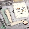 Sổ còng A5/B5 Kitty Puppy sổ ghi chép 120 trang giấy kẻ ngang 80gsm M.Y Khuyết còng không đau tay, giá 29.000đ 8