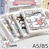 Sổ Còng B5 120 trang kẻ ngang 80gsm Puzzle Puppy - Sổ tay đáng yêu, chỉ 29.000₫