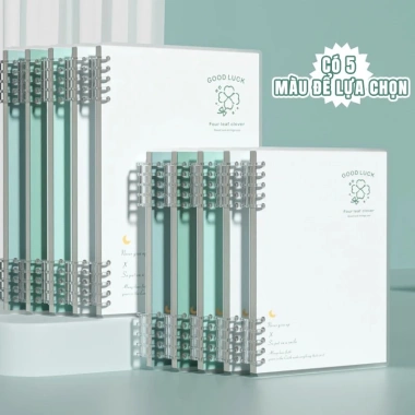 Sổ Còng B5 Pastel Goodluck – Planner Ghi Chú Kế Hoạch Học Tập, Văn Phòng Tiện Lợi, Giá Ưu Đãi 39.960₫ 9