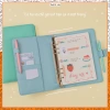 Sổ còng bìa da PU Klong Caro 5x5 A5 100 trang MS992 Bullet Journal Pastel, giá 64.400đ 3