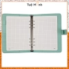Sổ còng bìa da PU Klong Caro 5x5 A5 100 trang MS992 Bullet Journal Pastel, giá 64.400đ 6