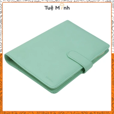 Sổ còng bìa da PU Klong Caro 5x5 A5 100 trang MS992 Bullet Journal Pastel, giá 64.400đ 7