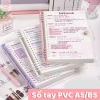 Sổ Còng Bìa Mềm Trong Suốt A5-B5 Còng Không Đau, Kẻ Ngang/Caro, Chỉ 18.000 VND