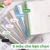 Sổ Còng Bìa Mềm Trong Suốt A5-B5 Còng Không Đau, Kẻ Ngang/Caro, Chỉ 18.000 VND 7