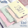 Sổ Còng Cún Con Pastel A5 B5 120 Trang Kẻ Ngang Caro - Giấy Dày Dặn, Chống Lóa, Bullet Journal, Giá 15.000 2