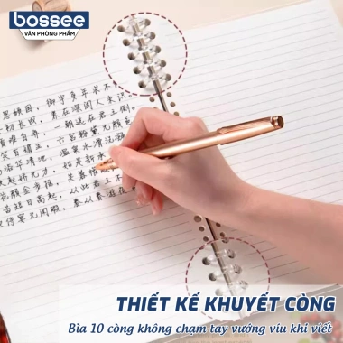 Sổ Còng Cún Con Pastel A5 B5 120 Trang Kẻ Ngang Caro - Giấy Dày Dặn, Chống Lóa, Bullet Journal, Giá 15.000 7