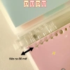 Sổ còng DUDU A5 B5 4-9-6-20 còng nhựa - Binder bìa cứng, làm Sổ Tay, Sổ Ghi Chép, Giá 39.000₫ 7
