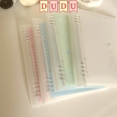 Sổ còng DUDU A5 B5 4-9-6-20 còng nhựa - Binder bìa cứng, làm Sổ Tay, Sổ Ghi Chép, Giá 39.000₫