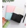 Sổ Còng Đựng Tiền Lập Kế Hoạch Chi Tiêu Da PU Khóa Bấm 6 Còng và 12 Túi Zip Giảm 115k 2
