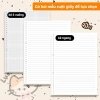 Sổ còng giấy kẻ ngang A5 B5 120 trang - Thay bìa & lõi, mở còng nhanh, vở học sinh 7