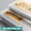 Sổ Còng M.Y A5-B5-A4 Binder kèm tab phân trang, full set 120 trang 80g, giấy refill 8 lỗ và quà - chỉ 19.000₫ 5