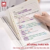 Sổ còng Shin-chan A5 B5 120 trang bìa nhựa dẻo giấy kẻ ngang caro Bossee 15.000đ 8